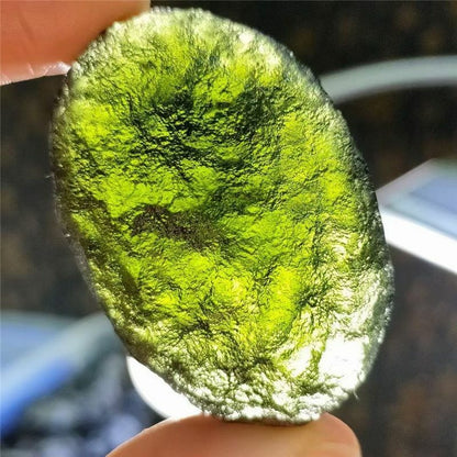 Natural Czech Stone Crystal 6-26g Moldavite Impact Glass Rough Energy Stones