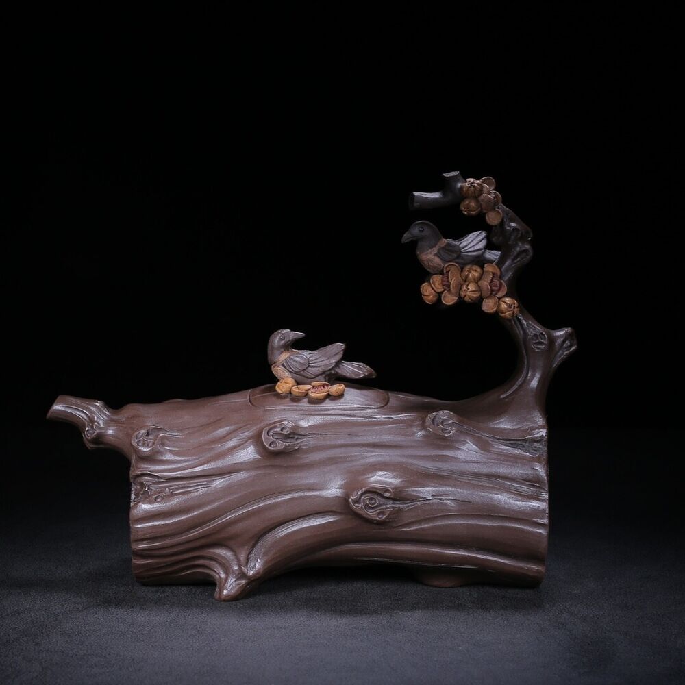 Chinese Yixing Zisha Clay Handmade Exquisite Teapot xi shang mei shao