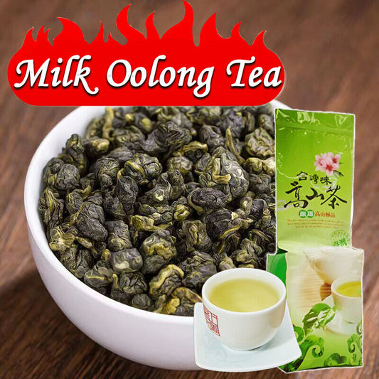 Premium Grade Oolong Tea Bulk Leaves Refreshing Creamy Taiwan Milk Oolong Tea