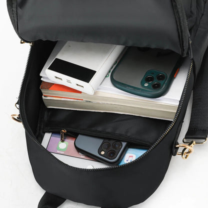 Waterproof College Backpack Trendy Women Laptop School Bags Girl Travel Book Bag