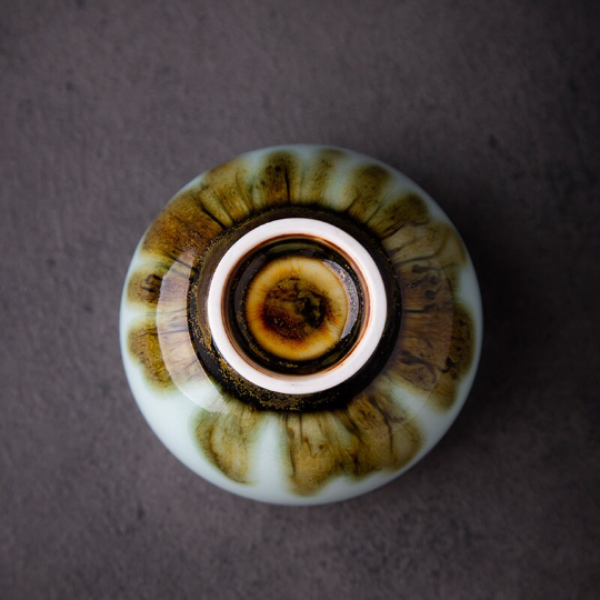 Unique Ceramic Teacup Chinese Kung Fu Cup 130ml