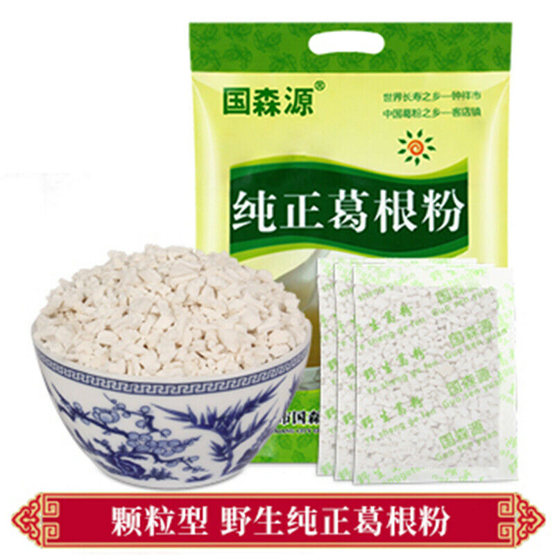 500g 100% Pure Gegen Feng Natural Herbal Tea 纯正葛根粉 颗粒型 天然农家柴葛粉 天然养生 DIY代餐