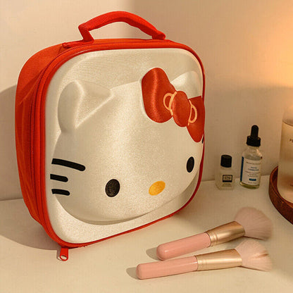 Cute Hello Kitty Makeup Bag Cosmetic Case Travel Organizer Handbag Storage Tote