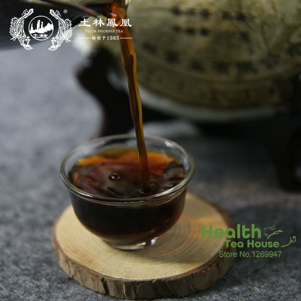 2011 TuLin Phoenix Shu Puerh Tea Ancient Tree Round Ripe Puer Tea 357g