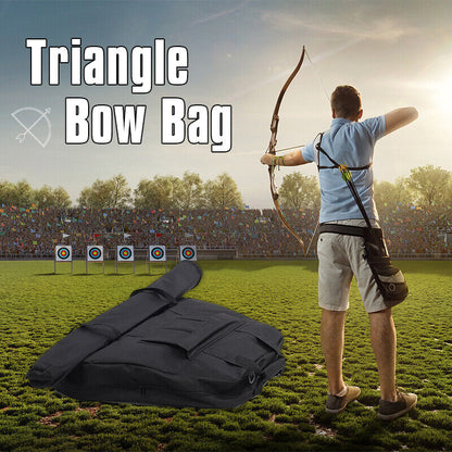 Durable Archery Compound Bow Carry Handle Storage Bag for Outdoor Hunting