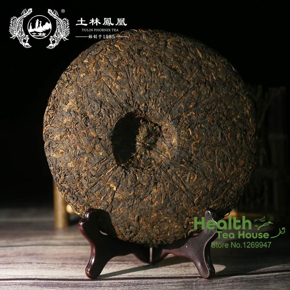 TuLin Phoenix Ripe Puer Tea "China Feng Huang" Shu Puerh Tea 357g/12.59oz