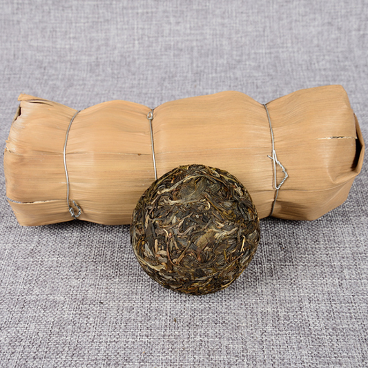 Tuo Organic Green Tea100*5 Yunnan Pu'er Tea Bamboo Shoot Shell Pu'er Tea