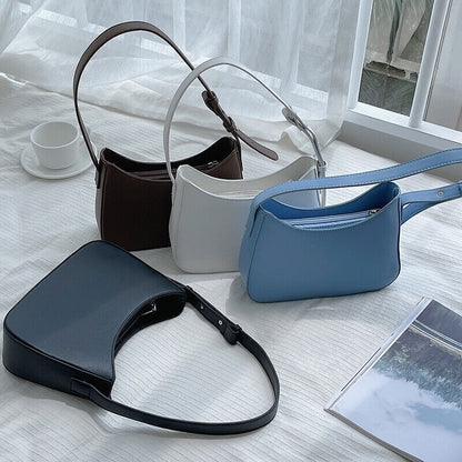 Women Lady Leather Handbag Shoulder Messenger Satchel-Tote Crossbody Purse Bags