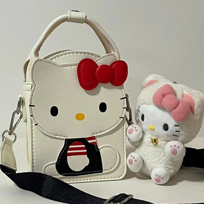 Hello Kitty Bag Mobile Phone Bag Ladies Handbag Shoulder Messenger Birthday Gift