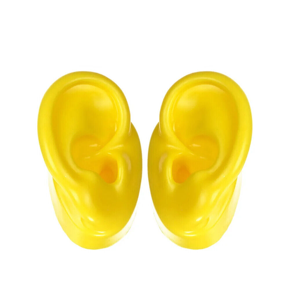 Ear Model 1 Pair Silicone Colorful Demo For Hearing Aids Display Educational Kit