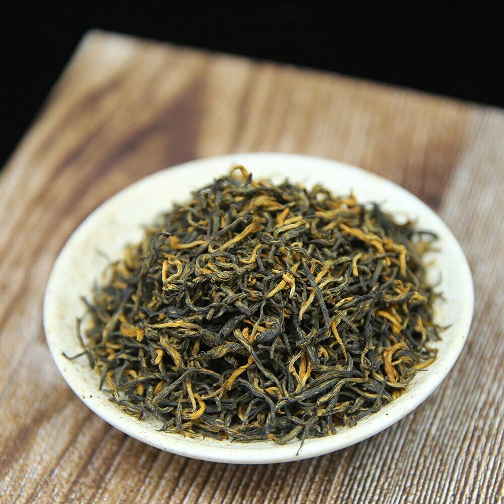 2023 China Tea Jin Jun Mei Teas Wuyi Black Tea Buds Golden Eyebrow Premiums 250g