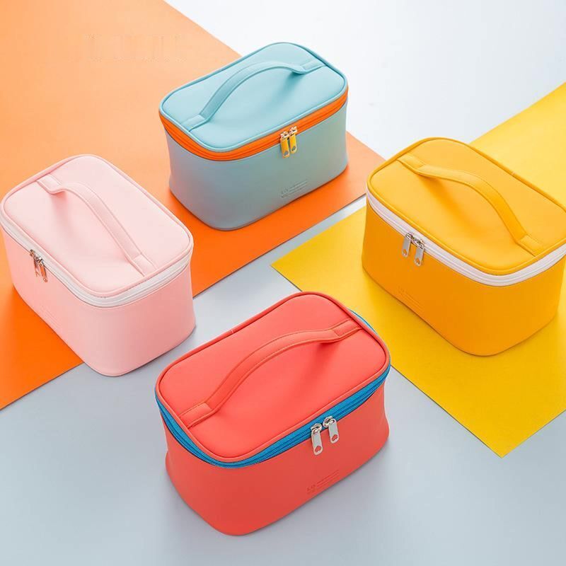 Cosmetic Bag Makeup Organizer Travel Necessaries Organizer Zipper Pouch Toiletry