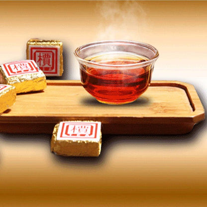 Bulk Ripe 1Pc/Cup Puerh Tea Bohai Square Yunnan 50g-500g Puer Tea Mini Brick Tea-