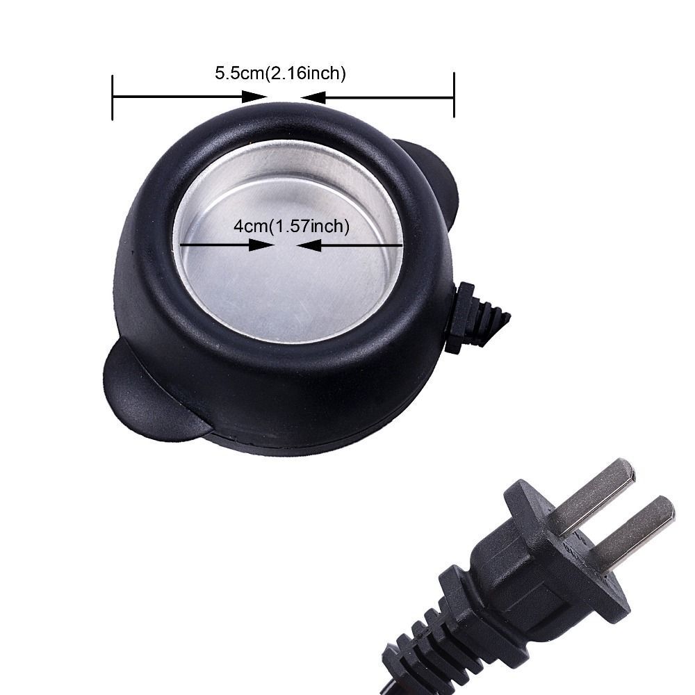 Wax Furnace Sticks Beads Melting Electric Heater Mini Glue Pot Fire Warmer 5.5cm