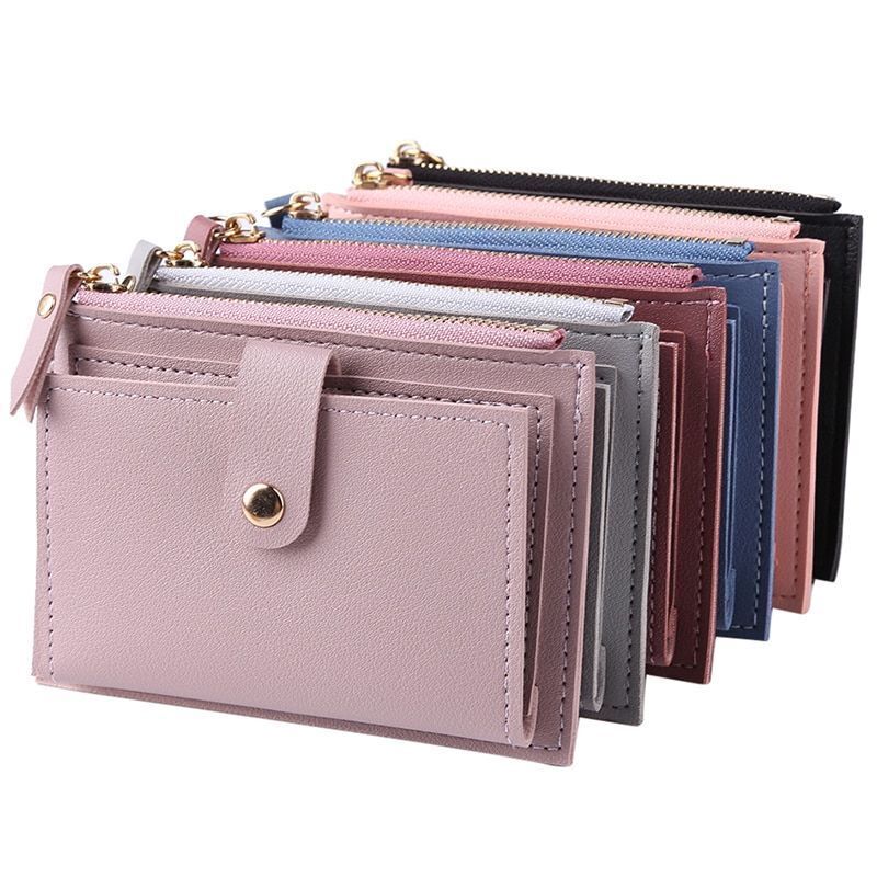 Wallet Women Luxury Fashion Purse Solid Cute Small Wallet Clutch Accessories 1PC