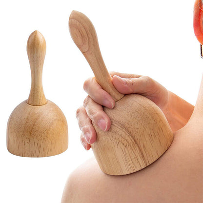 Massage Cup Wooden Handheld Wood Cupping Therapy Massager Cups Tools Body Cans