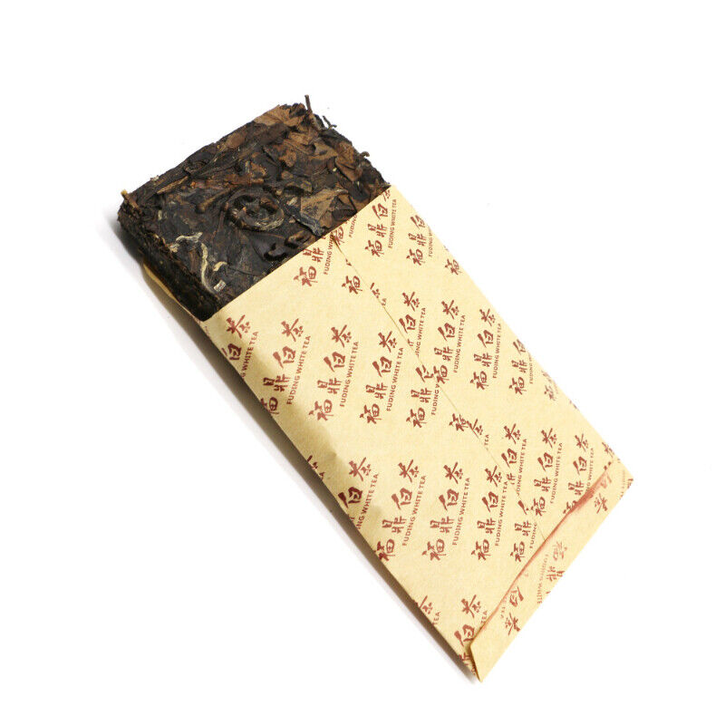100g Natural Fuding White Tea Brick Health Dry Tea Traditional Craft Tea