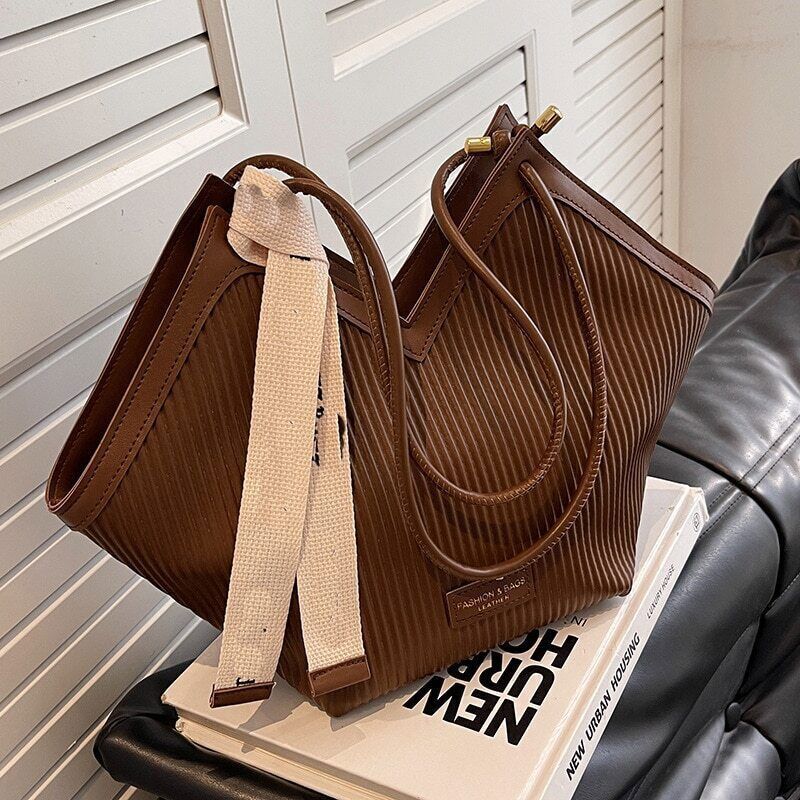 Shoulder Bag Women's Travel Bag Black White Handbag School Bag