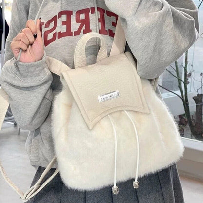 Shoulder Bag Drawstring Backpack New Handbag