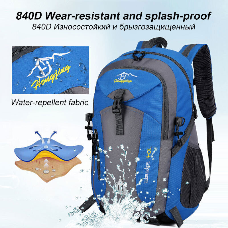 Men Backpack Travel Pack Sports Bag Pack Hiking Climbing Camping Backpack