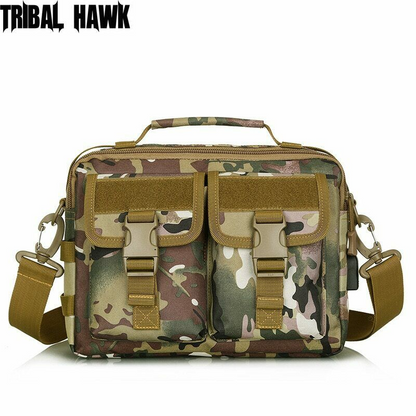 USB Charging Shoulder Bag Tactical Sling Backpack Briefcase Military Crossbody