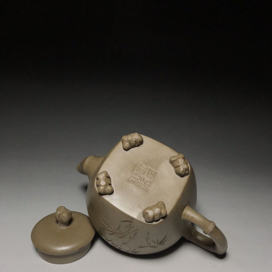 vintage chinese yixing purple clay teapot zisha ceremony teaware collection rare