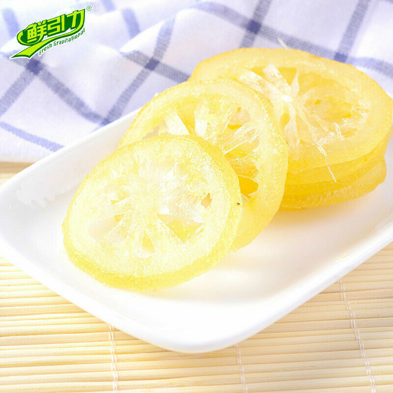 Dried Lemon Slices Sweet And Sour Vitamin C Rich Asian Snack 10 Bags