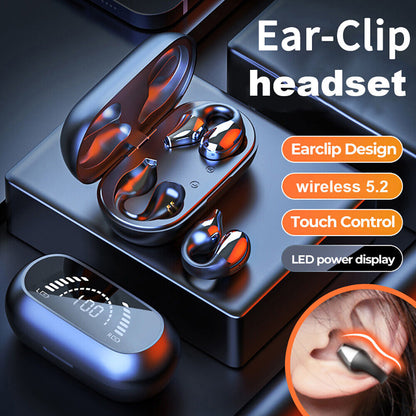 Bone Conduction Bluetooth 5.2 Headset Earphones For iPhone Samsung iPad Android