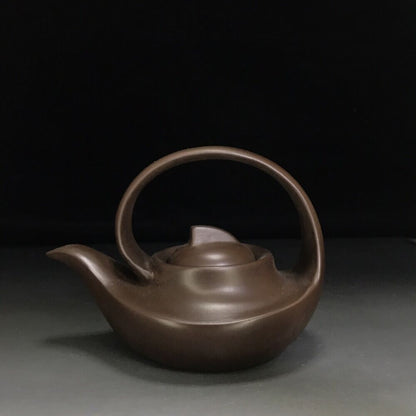 Chinese Yixing Zisha Clay Handmade Exquisite Teapot （曲壶 底款：如图）