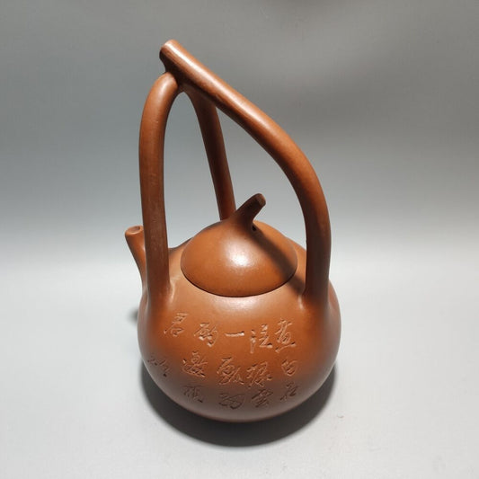 Vintage Chinese Yixing Purple Clay Teapot Zisha Ceremony Fashion Gift Teaware