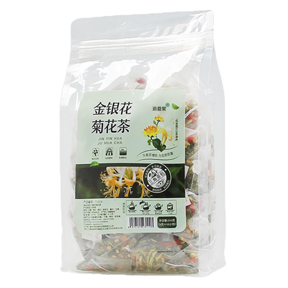 Jin Yin Hua Honeysuckle Tea (5g*50bags) Chinese Nature Wolfberry 250g HERBAL TEA