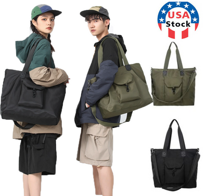 Nylon Bag Women Men Tote Shoulder Bag Handbag Casual Travel Fashion Waterproof