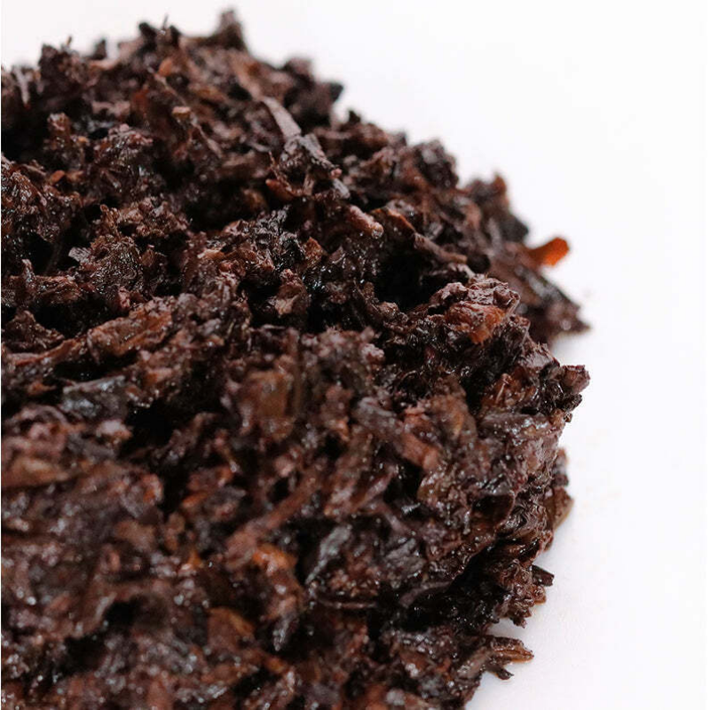 100g Old Puerh Cooked Tea Small Dayi Pu-erh Ripe Tea Cake Yunnan Pu'er Black Tea