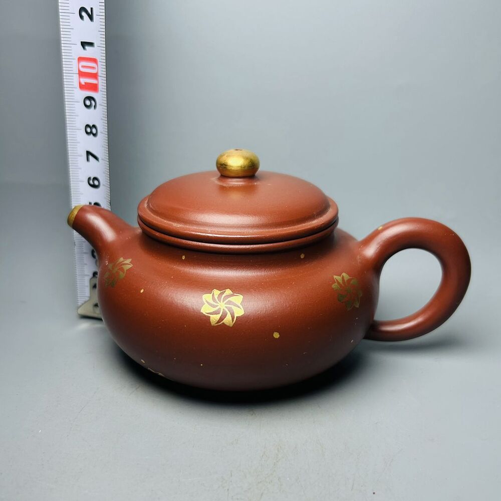 Vintage Chinese Yixing Purple Clay Teapot Zisha Ceremony Fashion Gift Teaware