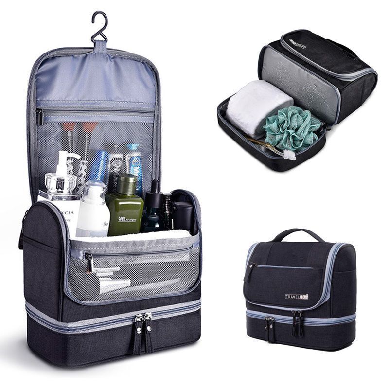 Hanging Cosmetic Bag Travel Make up Toiletry Storage Cases Organizer Pouch S/M/L