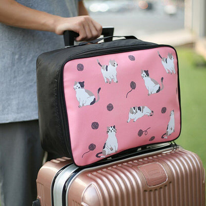 Travel Cartoon Cosmetic Bag Makeup Case Large Toiletry Storage Organizer Bag 1PC