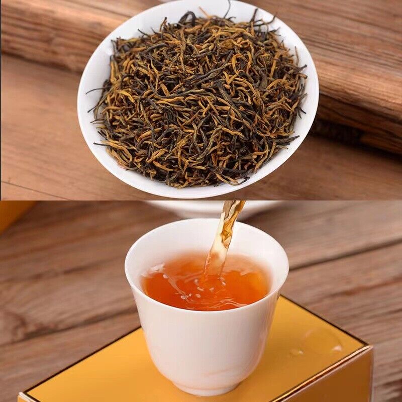 250g Lapsang Souchong Black Tea Jin Jun Mei Oolong Tea Loose Leaf Wuyi Red Tea