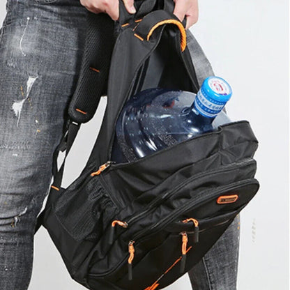 Men's Backpacks Oxford Rucksack Bag Travel Backpack Student Schoolbag
