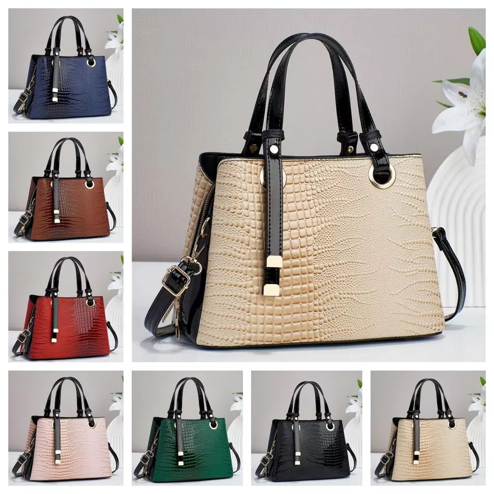 Women's Ladies Shoulder Bag Faux Leather Crossbody Messenger Handbags Tote Purse
