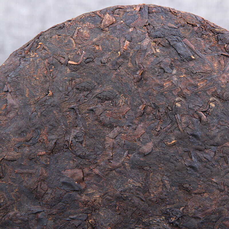 357g Yunnan Banpen Old Tree Ripe Puerh Ancient Tree Puer Material Aged Puer Tea