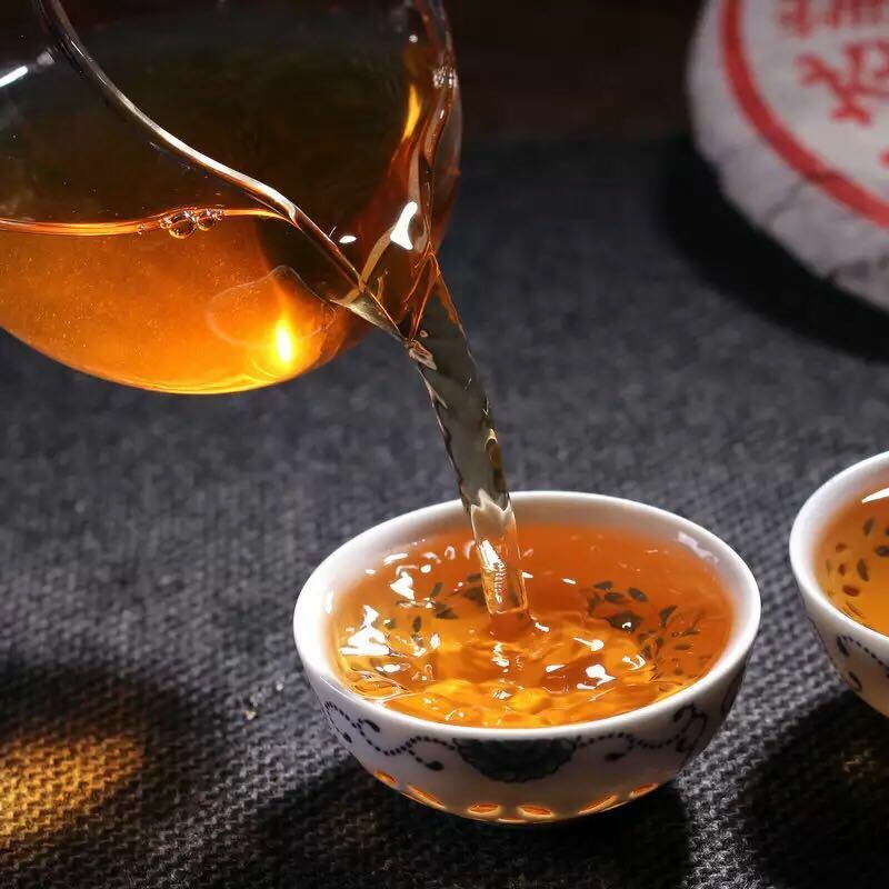 CNNP Zhong Cha Wild Arbor Leaves Aged Pu-erh Tea Cake 1998 Raw Puer Pu'er 357g