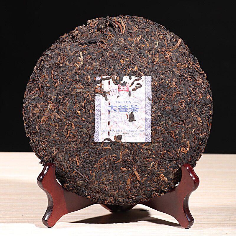 357g 8562 TAETEA Pu-erh MengHai Dayi Ripe Shu Puer Tea Cake