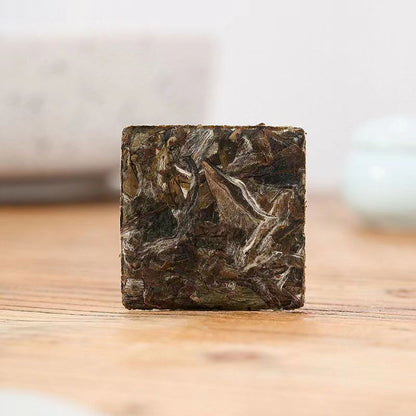 10Pcs Fuding White Tea Small Tea Brick High Mountain Old White Tea Healthy Drink