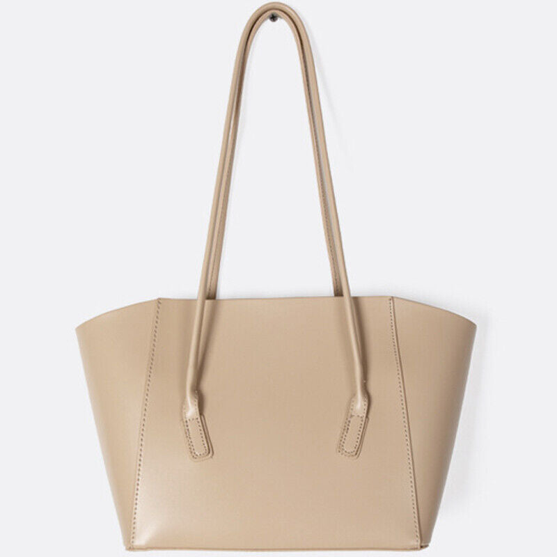 Faux Leather Women's Elegant Tote Handbags Bucket Large Capacity Son-mother Bag