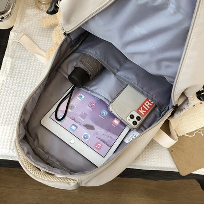 Nylon Women Backpack Female Students Schoolbag Simple Sense Travel bag
