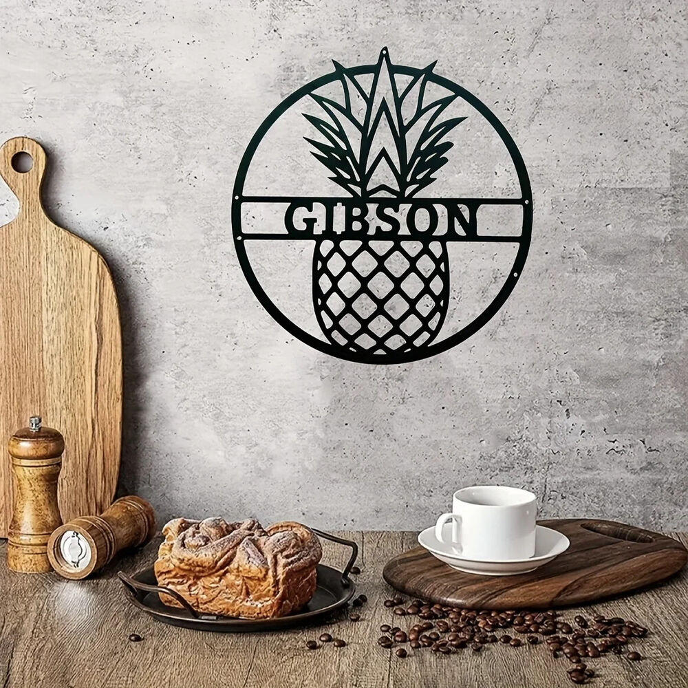 Pineapple Metal Art Wall Decoration Wall Hanging, Kitchen, Home Decoration