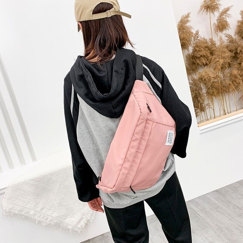 Waist Bag Fanny Pack Bag Shoulder Bags Canvas Women Crossbody Bag Waist Pack