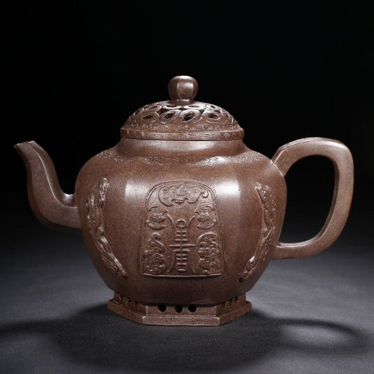 Vintage Chinese Yixing Purple Clay Teapot Zisha Ceremony Teaware Collection Rare