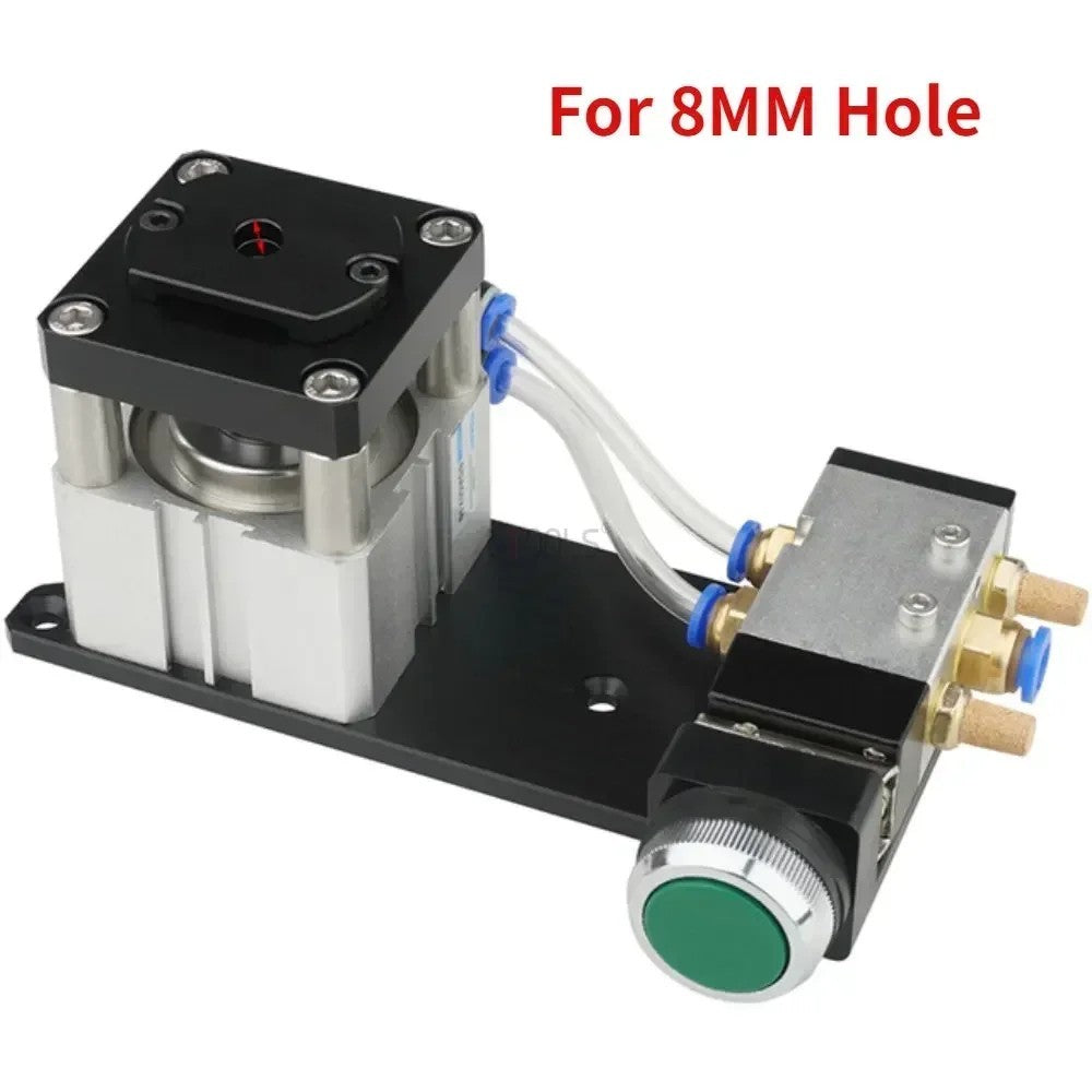 8/15mm Pneumatic Edge Banding Hole Punch Machine Woodworking Punch Guide