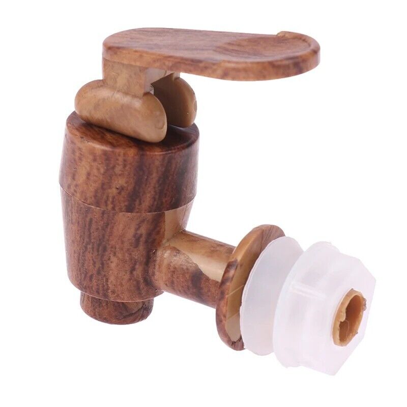 Faucets 12mm Wood Grain Leak Proof Water Glass Tank Tap Wine Beverage Dispensers
